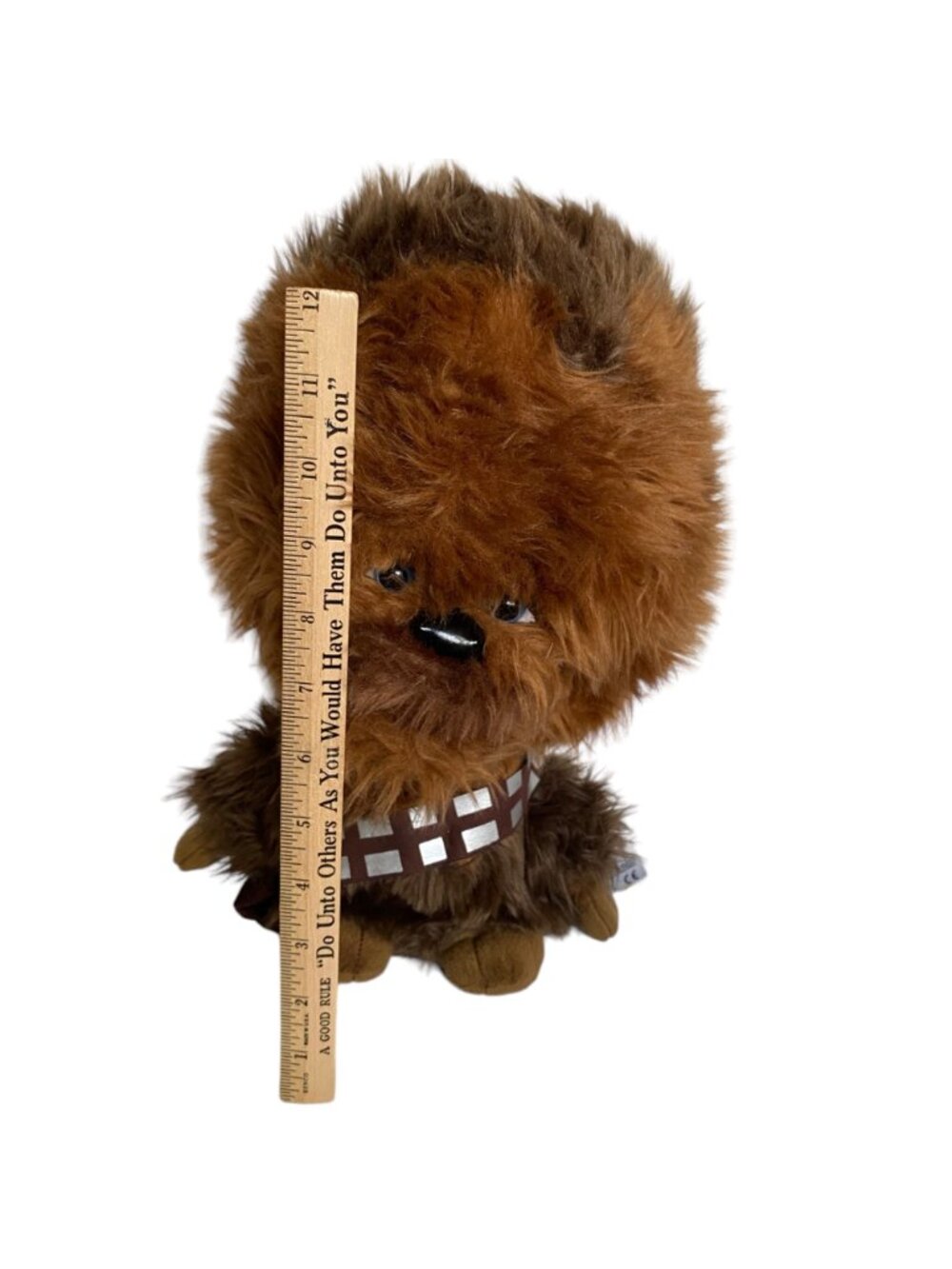 Star Wars Chewbacca Stuffed Toy 12" Tall With Bandolier Battery Operated Plush B - Picture 6 of 11